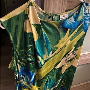 Worthington Large Sleeveless Floral Top